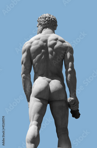Photo: male stone sculpture male stone sculpture