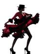 woman gipsy flamenco dancing dancer