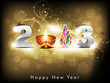 abstract new year background