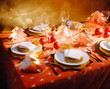 Christmas table
