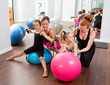 Aerobics pilates women kid girls personal trainer