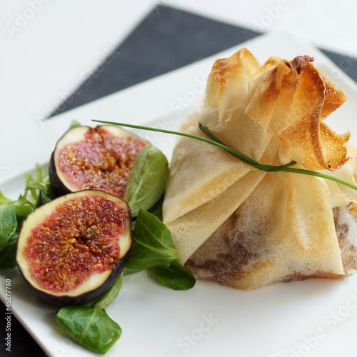 Photo: aumônière de figue pommes et chèvre chaud 7 aumônière de figue pommes et chèvre chaud 7