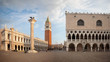 San Marco square with Campanile and Doge Palace. Venice, Italy