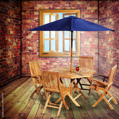 Illustration: Waiting for the summer, funny backgrounds Waiting for the summer, funny backgrounds