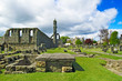 St Andrews Cathedral ruins medieval landmark. Fife, Scotland.