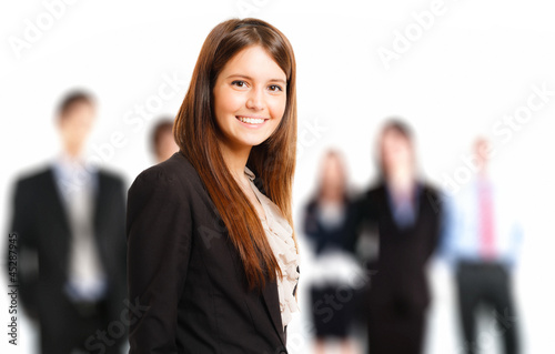 Photo: Young businesswoman portrait Young businesswoman portrait
