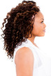 Photo: Black woman with an afro Black woman with an afro