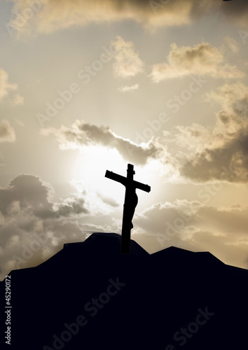 Photo: Cristo en la cruz Cristo en la cruz