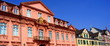 Altstadt von OFFENBURG ( links Königshof, ganz rechts Rathaus)