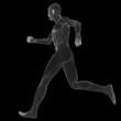 High resolution 3D human ideal for anatomy,medicine and health