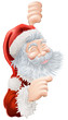 Christmas Santa Claus Pointing