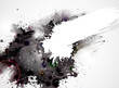 Abstract grunge artistic Background forming by blots