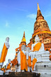 Temple of Ayuthaya, Thailand,