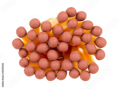 Photo: Group of matches, isolated Group of matches, isolated