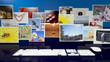Digital images on the virtual screen