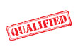 Qualified rubber stamp