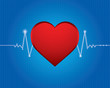 electrocardiogram with special design, eps10