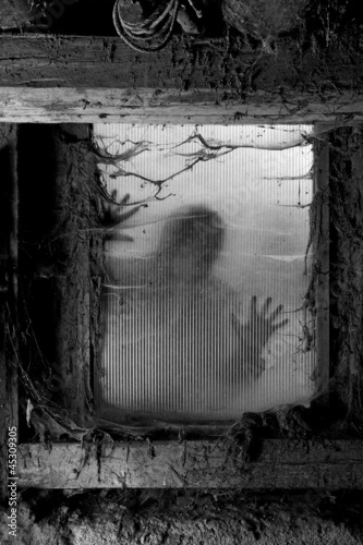 Photo: Scary halloween background Scary halloween background