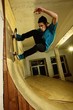 Skater performing a stunt