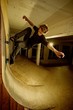 Skater doing a trick