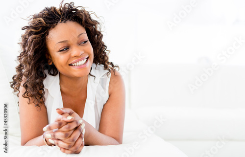 Photo: Happy black woman Happy black woman