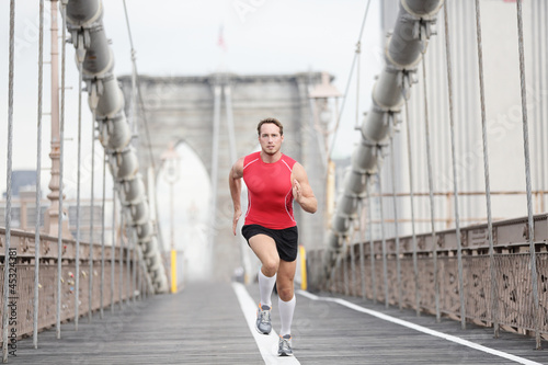 Photo: Running runner man Running runner man