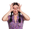 Crazy woman