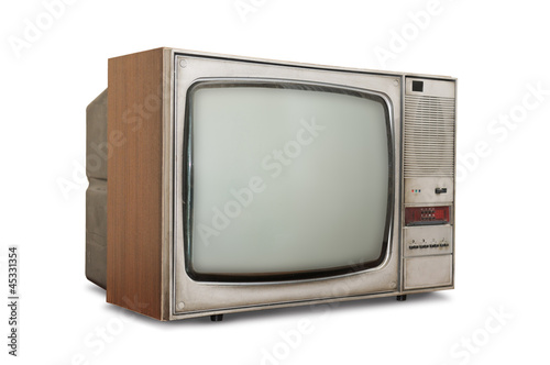 Photo: Old-fashioned tube TV Old-fashioned tube TV