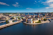 Panorama of Stockholm city