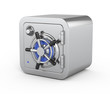 Security metal safe - 3d icon