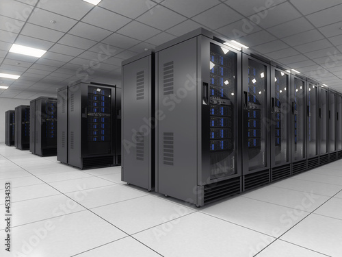 Illustration: Server room Server room