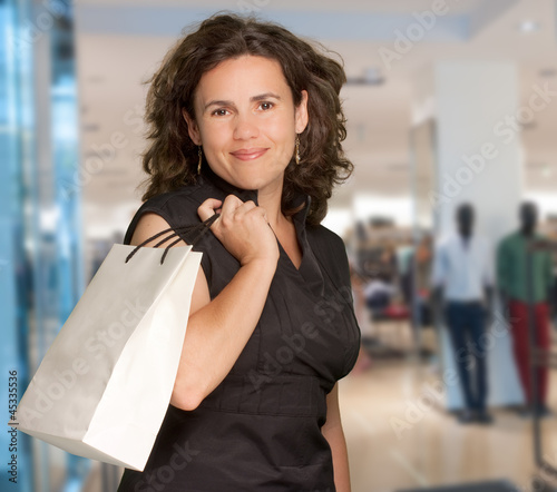 Photo: Brunette at the mall Brunette at the mall