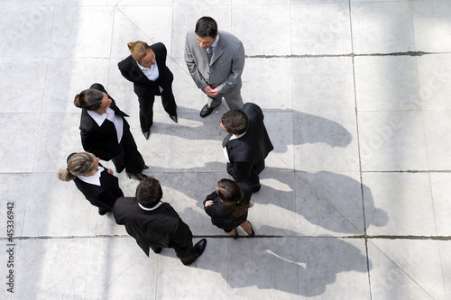 Photo: business team meeting business team meeting
