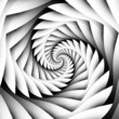 Spiral In Black And White