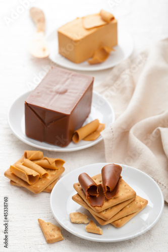Photo: Norwegian brunost Norwegian brunost