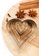 Heart cookie cutters