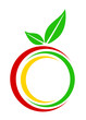 Apple logo.
