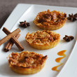 trio de tartelettes pommes miel caramélisé 1