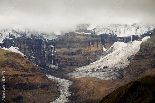 Photo: Morsarjokull glacier, Skaftafell National Park, Iceland Morsarjokull glacier, Skaftafell National Park, Iceland