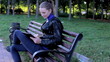 nice woman with a tablet. Steadycam