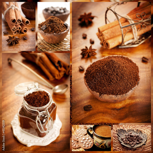 Photo: coffee collage coffee collage