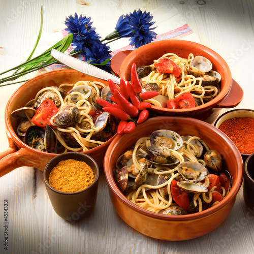 Photo: spaghetti alle vongole spaghetti alle vongole