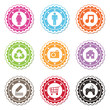 web badges