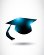 abstract graduation cap