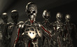 Illustration: Advanced robot soldiers Advanced robot soldiers