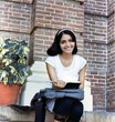 Portrait of an Indian / asian college student at campus.