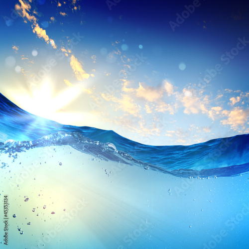 Photo: sundown seascape sundown seascape