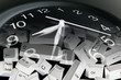 Clock and Computer Keys