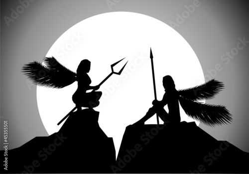 Vector: immortals - angels immortals - angels