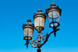 Paris street lamp detail